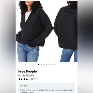 Free People Marlee Pullover